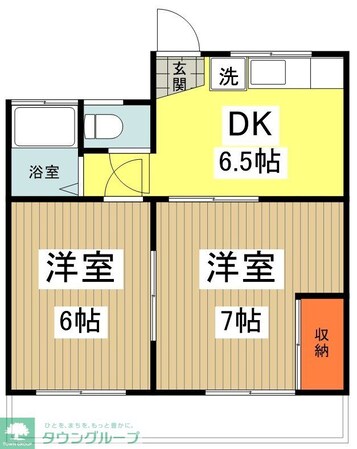 ティファニーヒルズの物件間取画像